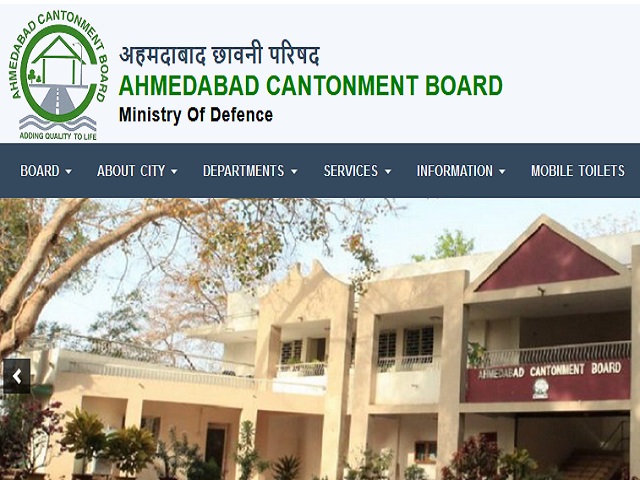 छावनी बोर्ड, अहमदाबाद भर्ती 2021: असिस्टेंट टीचर पदों की वेकेंसी के लिए करें आवेदन @canttboardrecruit.org